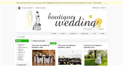 Desktop Screenshot of boutique-wedding.com